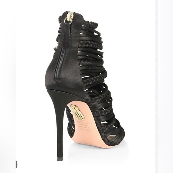 Aquazzura Goddess Strappy Sandals Size 38 - Picture 5 of 15